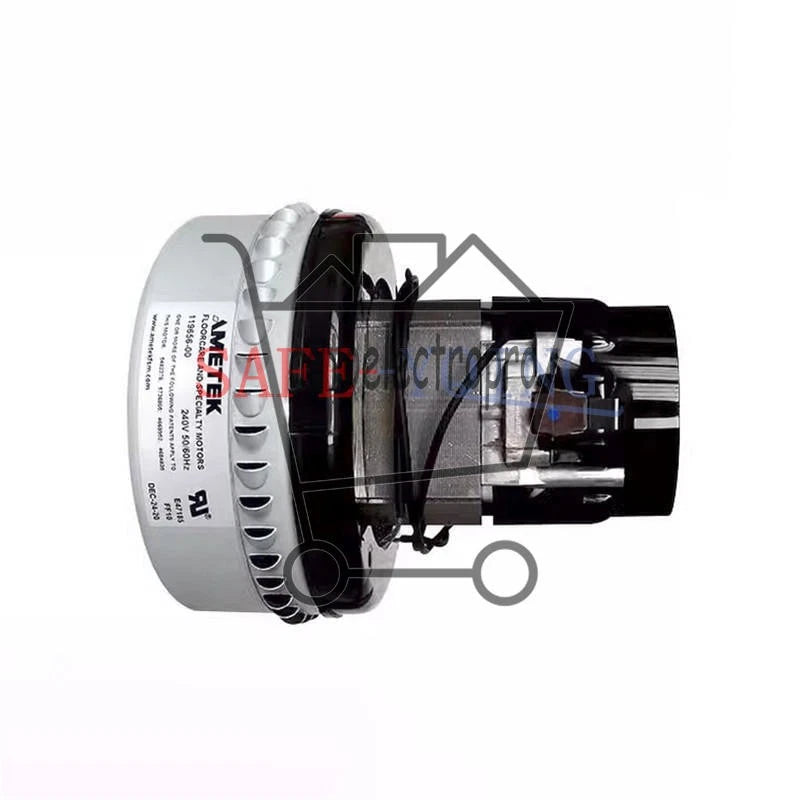 1PCS AMETEK 119656-00 Vacuum Cleaner Suction Machine Motor 220V 1100W