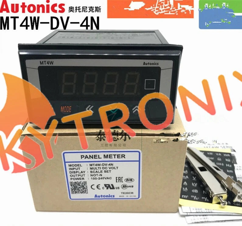 1 pcs Autonics MT4W-DV-4N digital multi-function panel meter