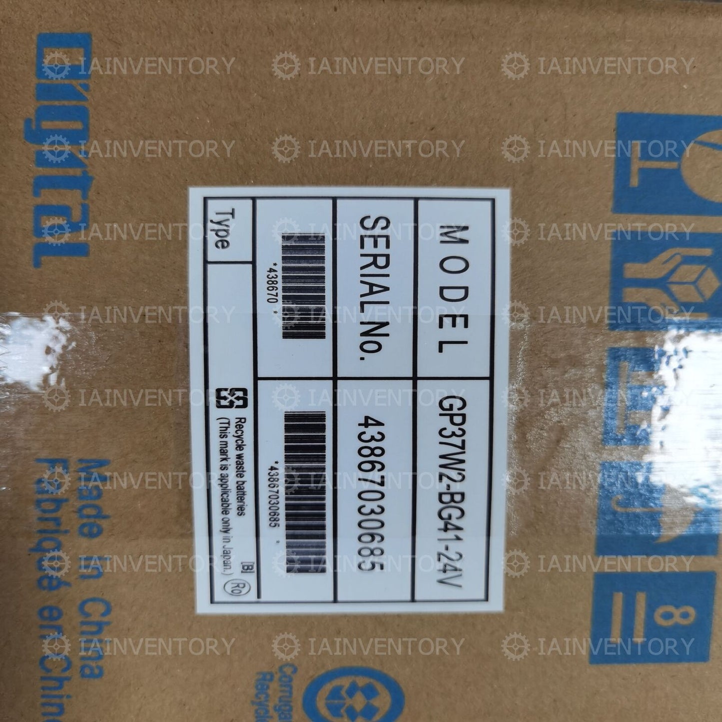 Proface Proface Panel GP37W2BG4124V - PROFACE