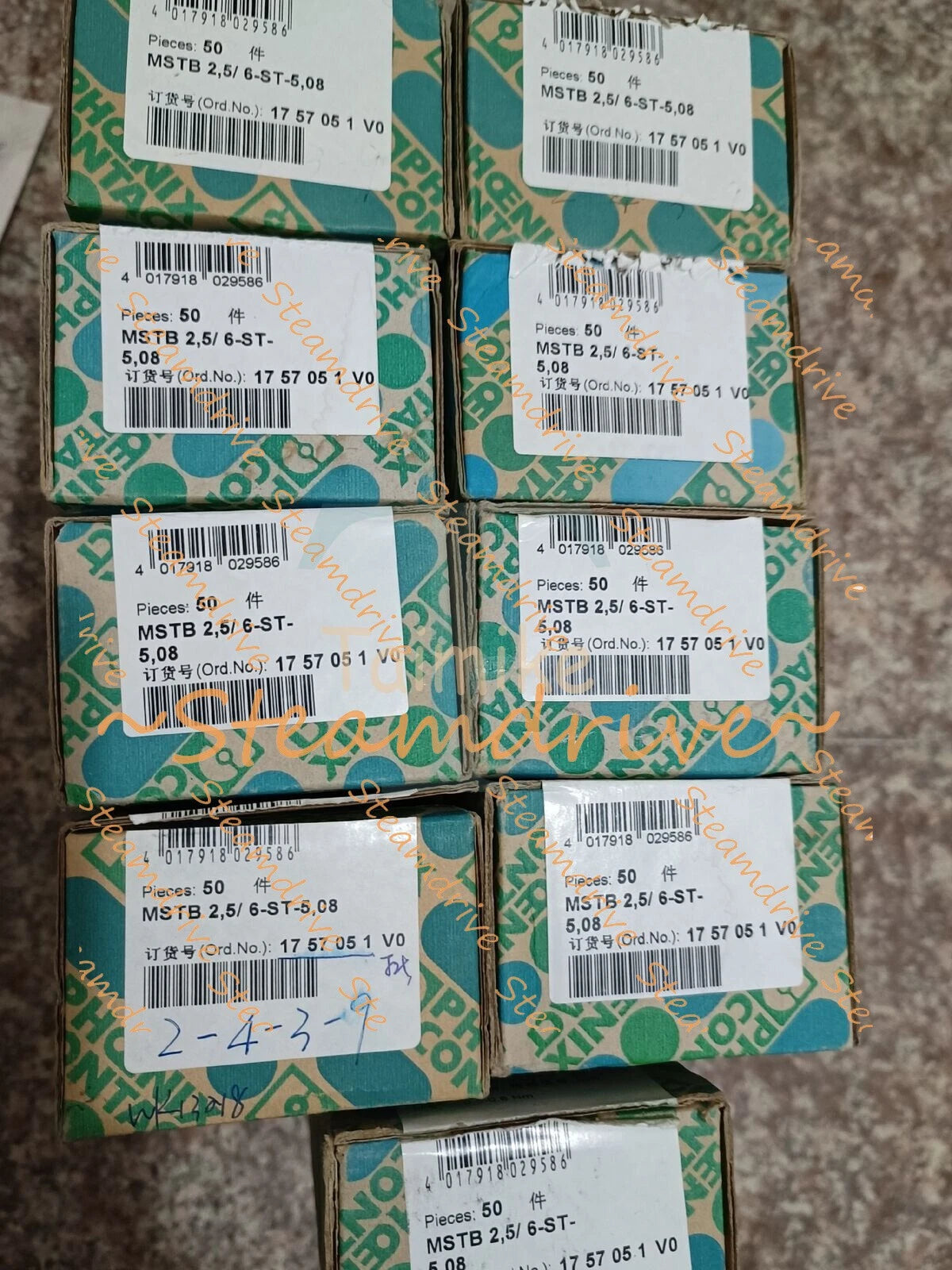 10PCS/BOX MSTB2.5/ 8-ST-5.08 1757077 Connector