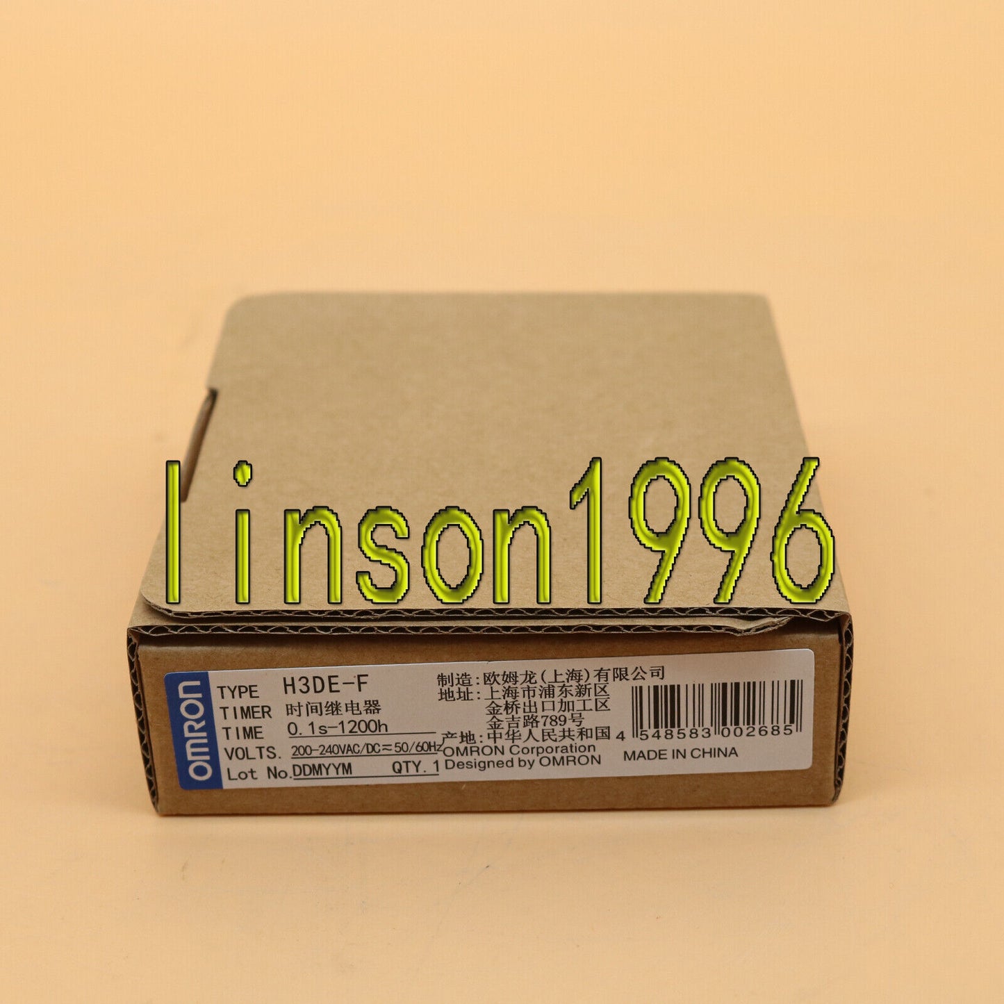 Omron H3DE-F Time Relay - OMRON