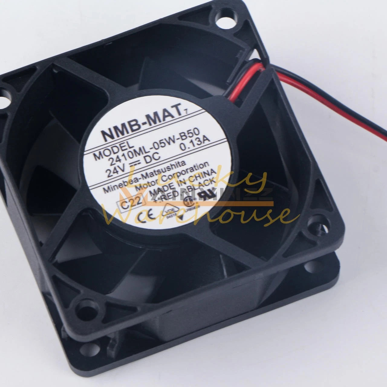 2410ML-05W-B50 NMB-MAT 24V 0.13A 60*25MM 6CM 6025 Inverter Fan 2Pin