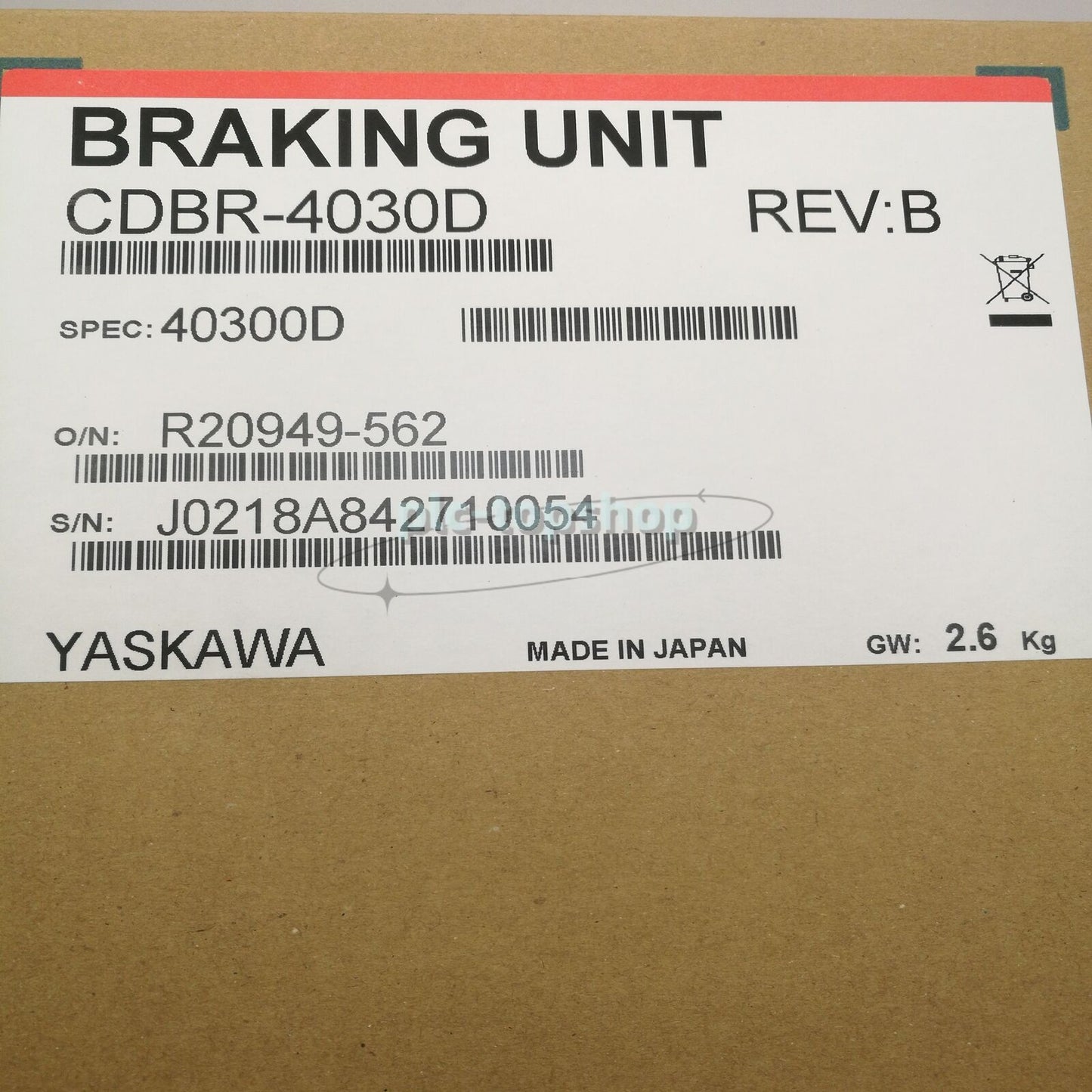 New Yaskawa Inverter CDBR-4030D Fast Ship - YASKAWA
