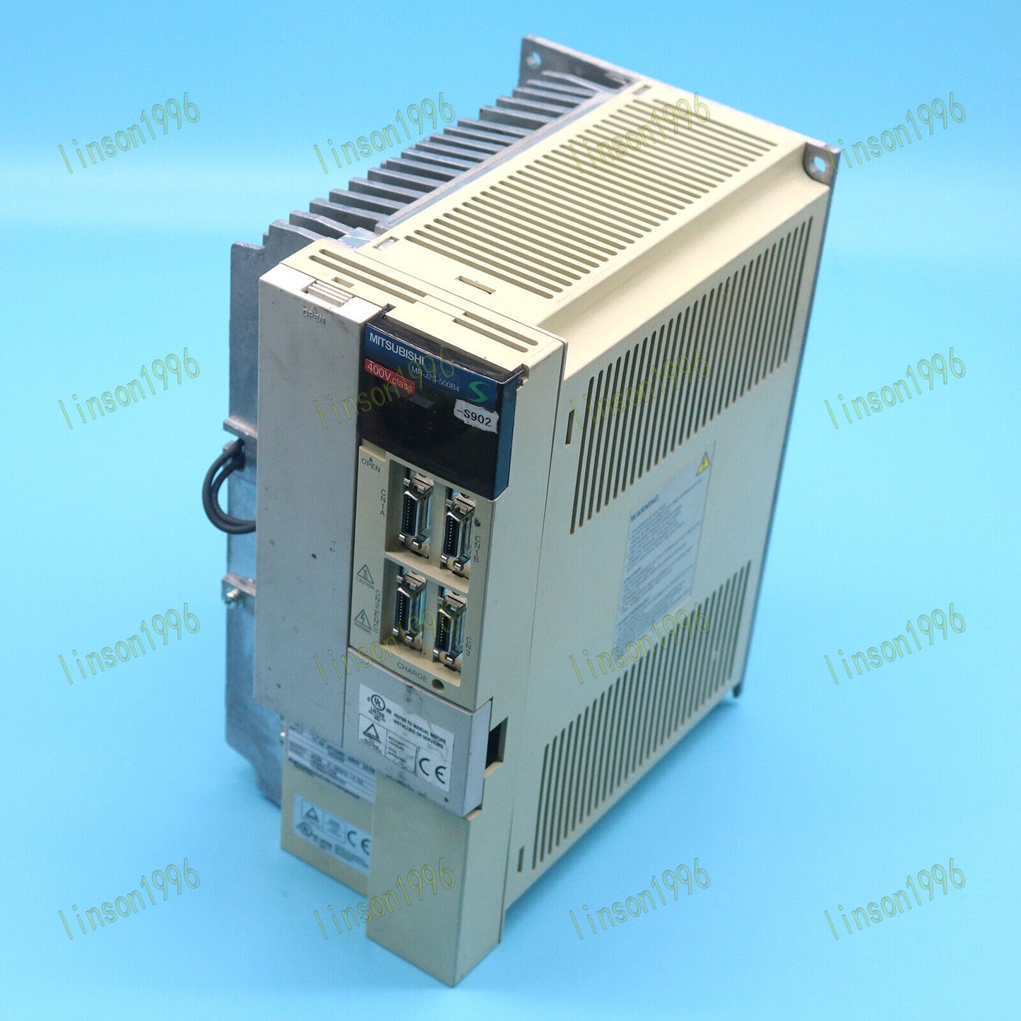used ONE MR-J2S-500B4-S902 Mitsubishi AC Servo Driver ship - MITSUBISHI