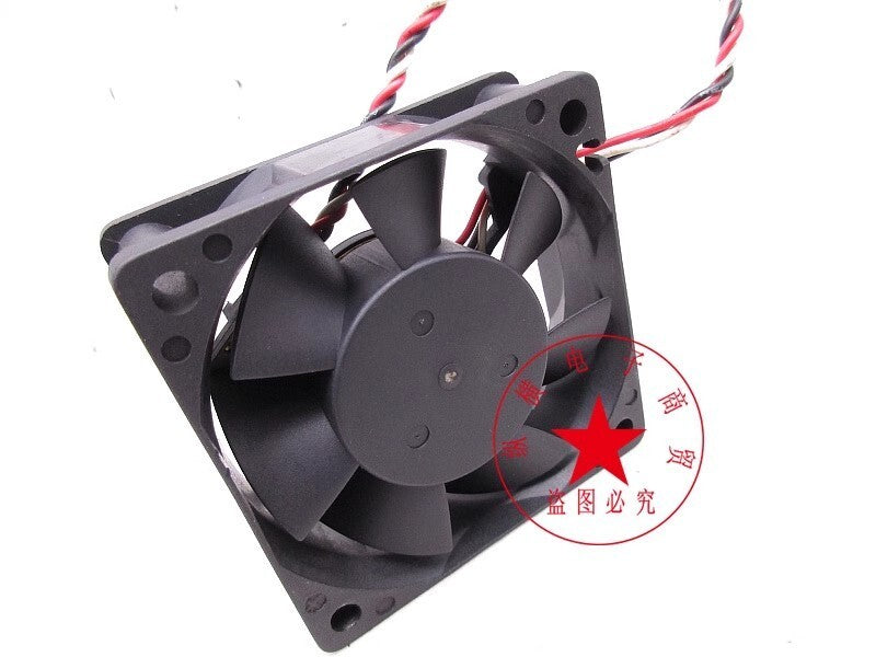 DATECH 0620-12HBTL-1 6020 DC12V 0.50A 6CM 3-Pin Server Cooling Fan