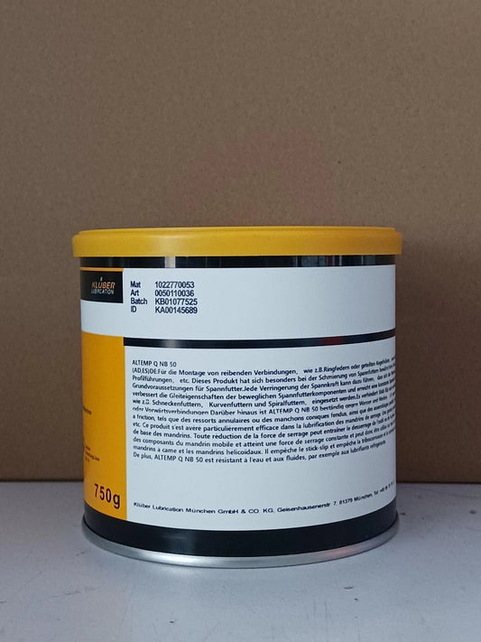 1PC KLUBER Lub. ALTEMP Q NB 50 Grease 750g ( 26.5 oz) QNB50 free shipping