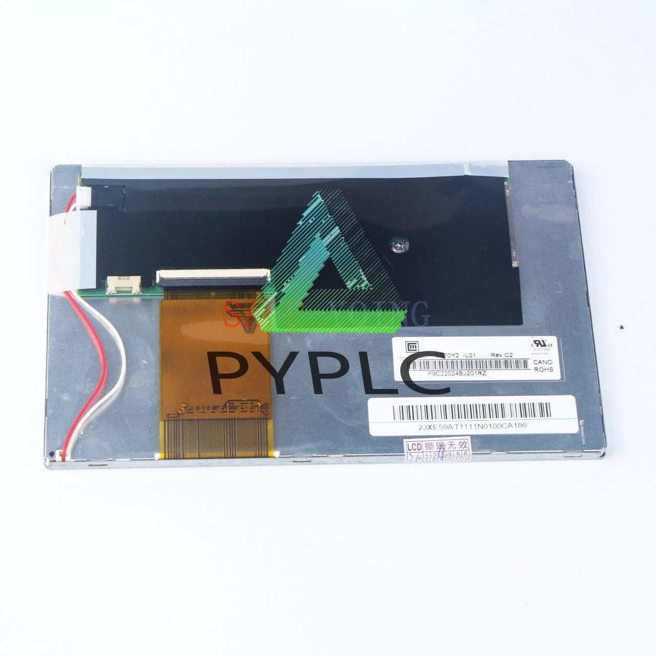 1X 7.0" Innolux 800×480 Resolution LCD Screen Panel G070Y2-L01