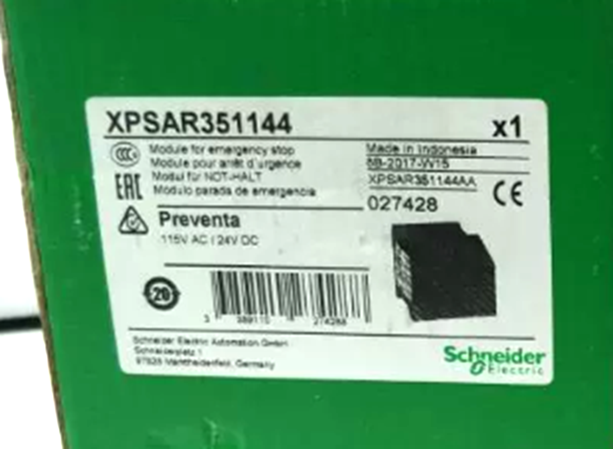SCHNEIDER XPSAR351144 Safety Relay - SCHNEIDER