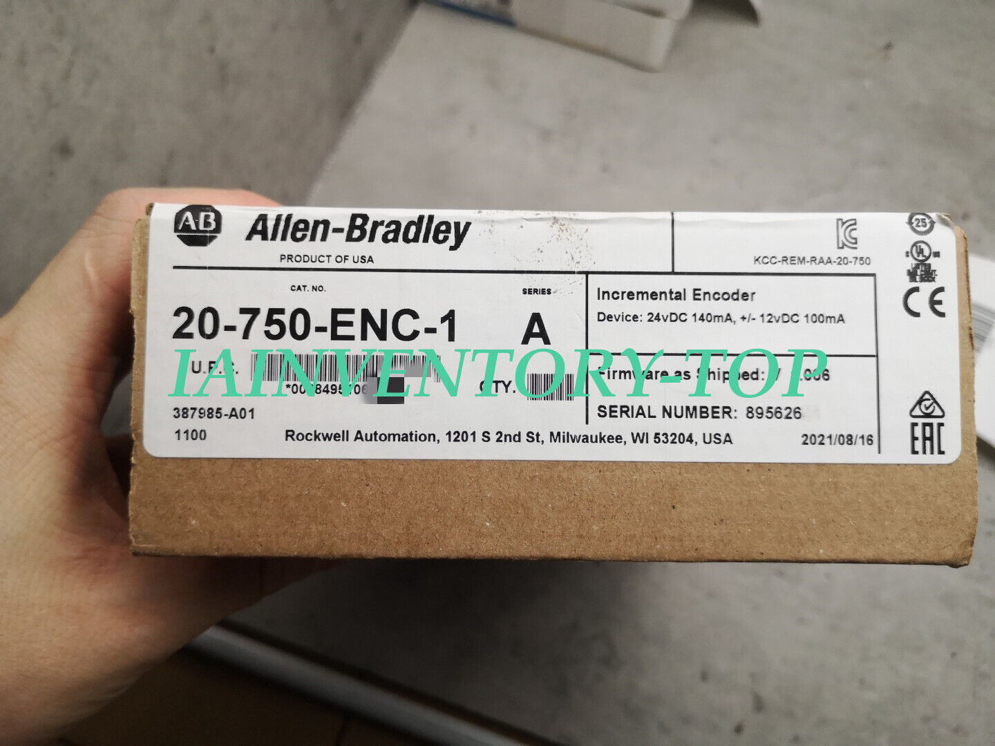 Allen Bradley 20-750-ENC-1 with 2-year warranty - ALLEN BRADLEY