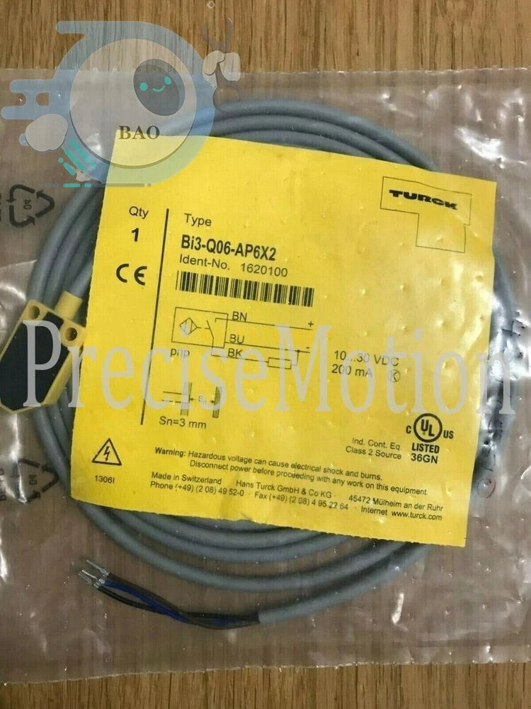 1PCS TURCK Proximity Switch Sensor BI3-Q06-AP6X2