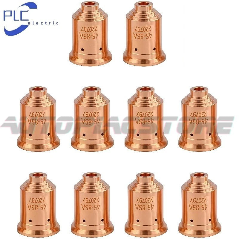 10pcs For Hypertherm Powermax65/85/105 45XP Plasma cutting Nozzle 220797 #au