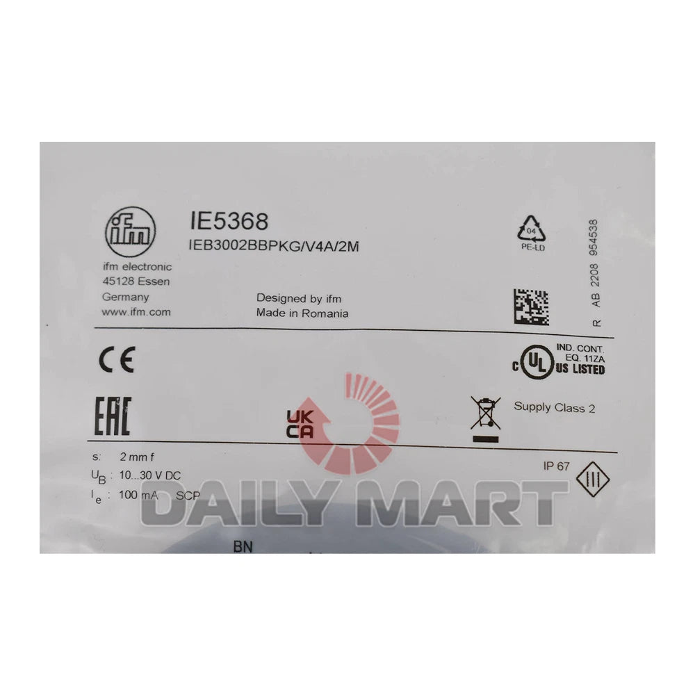 IFM IE5368 Proximity Switch
