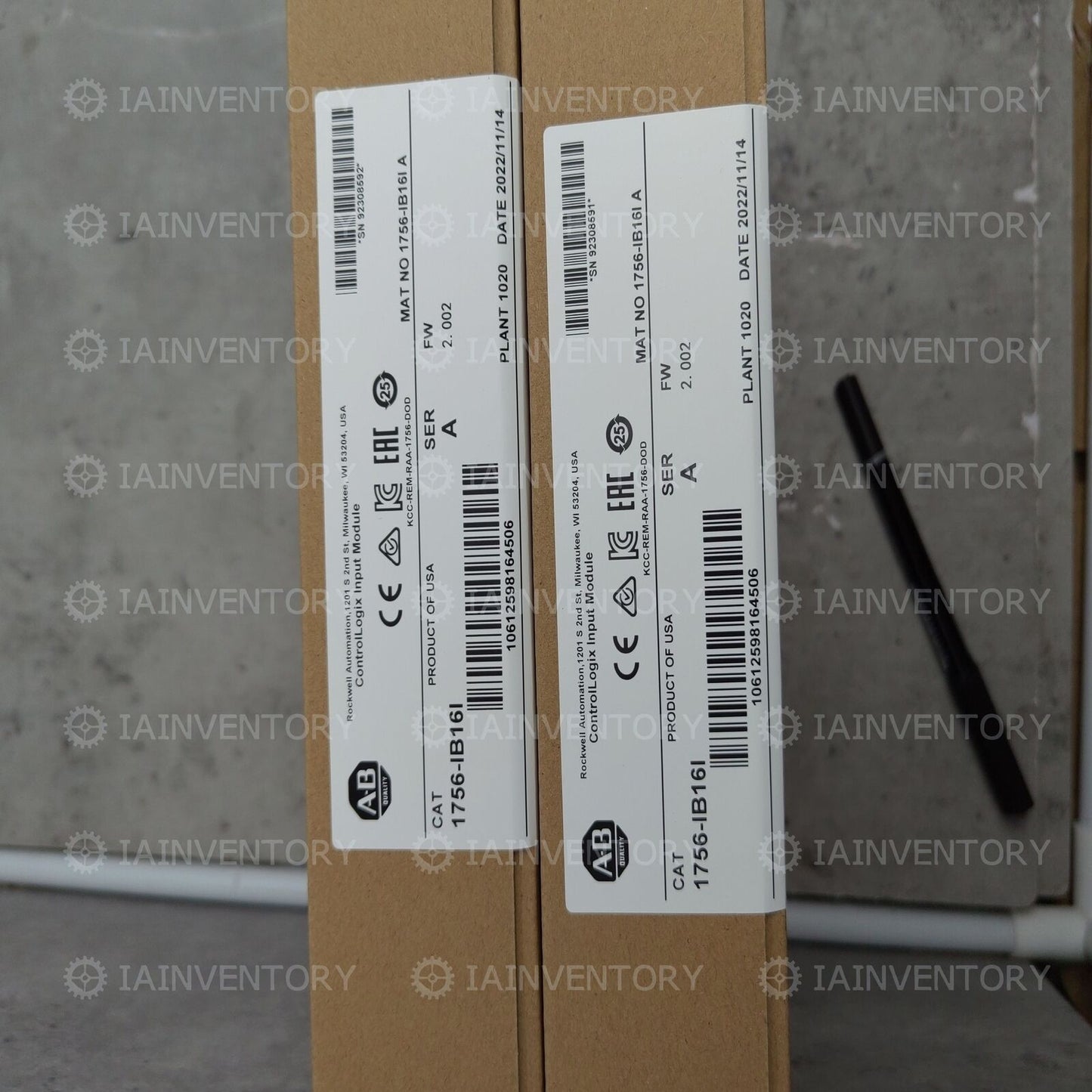 NEW Allen Bradley 1756-IB16I One-Year Warranty - ALLEN BRADLEY