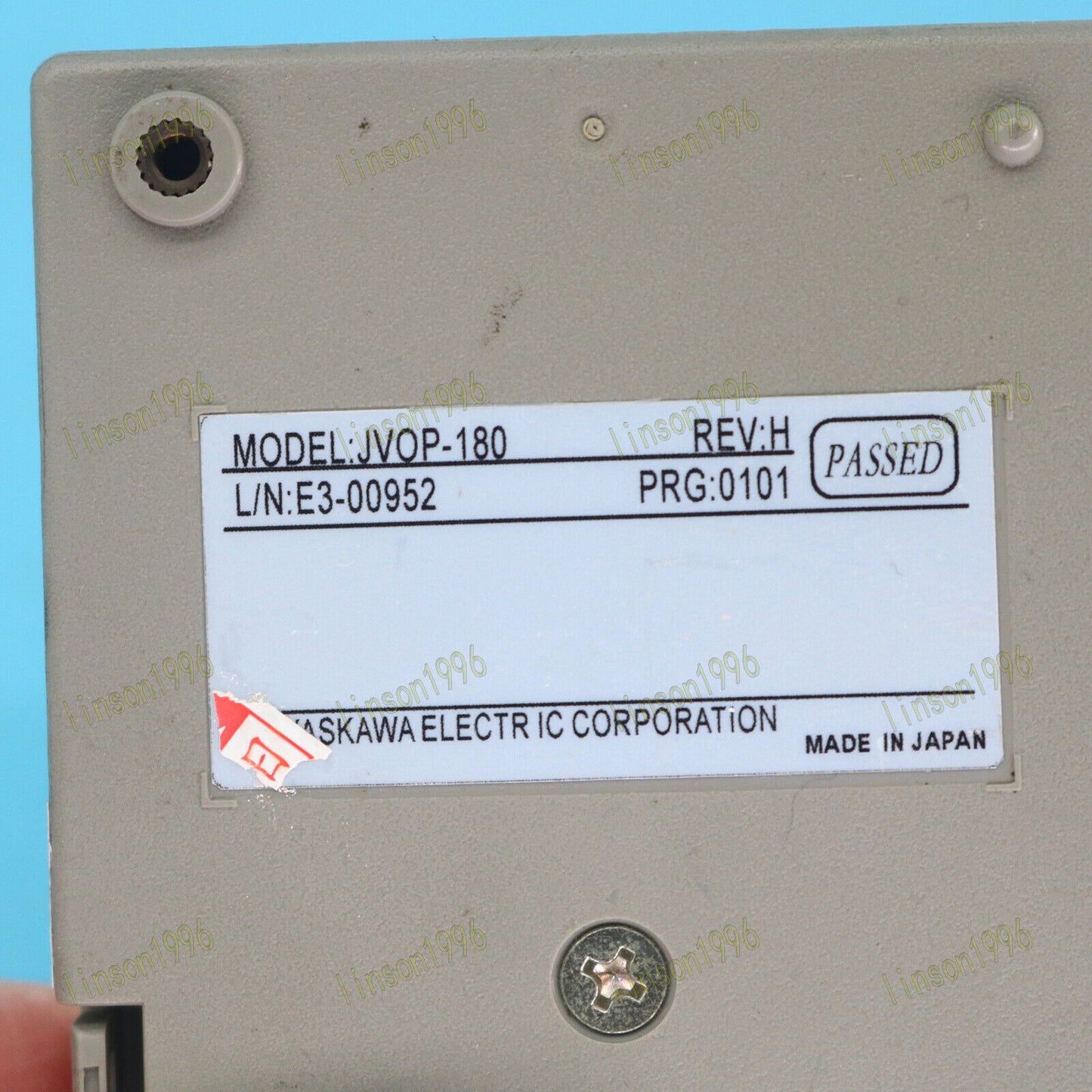 Used 1PC Yaskawa Operation Panel JVOP-180 Fast - YASKAWA