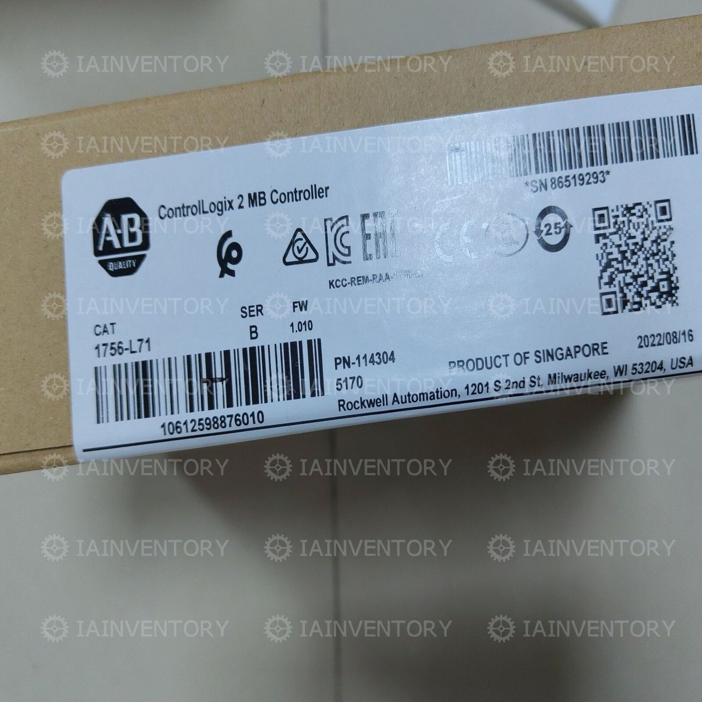 Allen-Bradley 1756-L71 Fast - ALLEN-BRADLEY