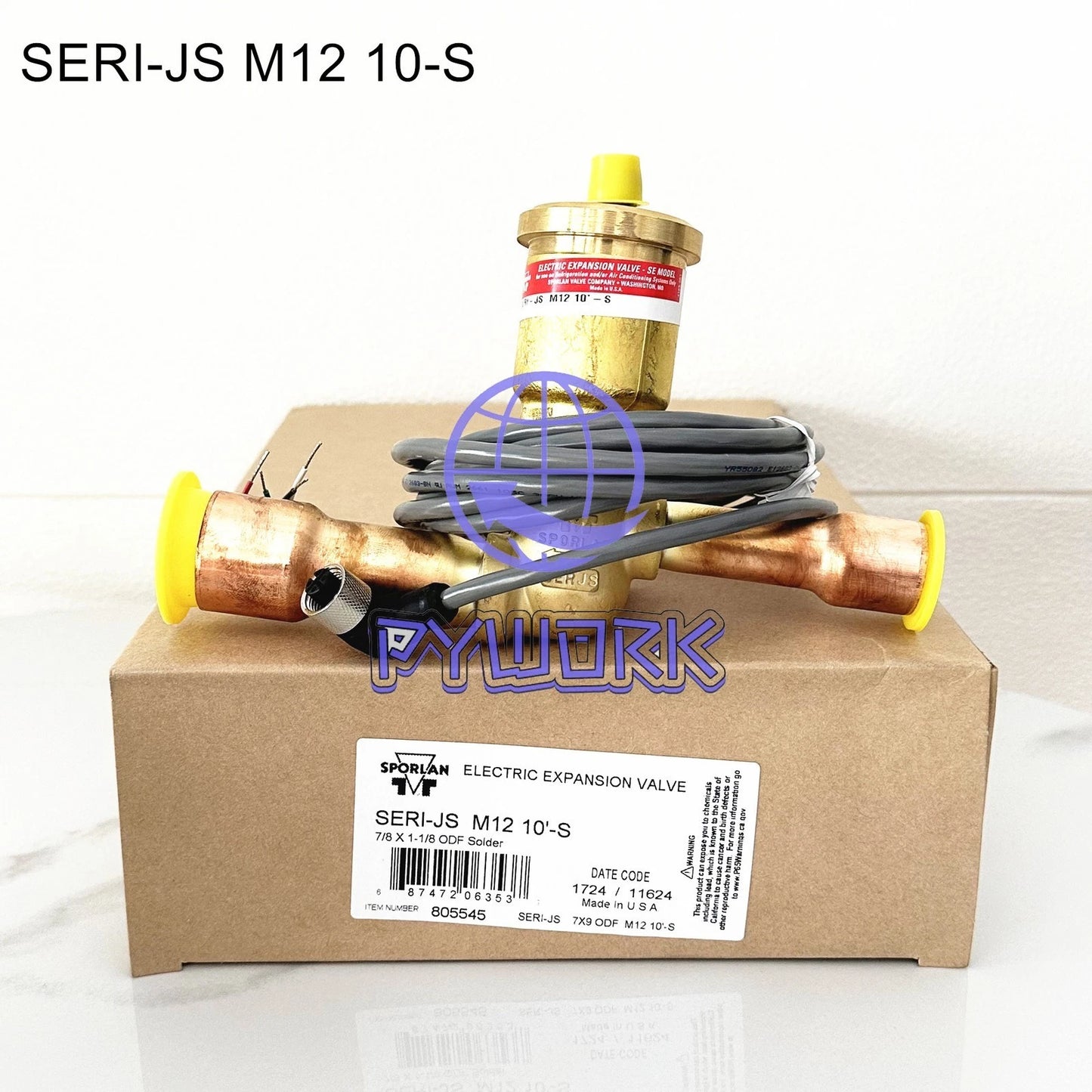 1PCS SPORLAN Electronic Expansion Valve SERI-JS M12 10-S Free delivery