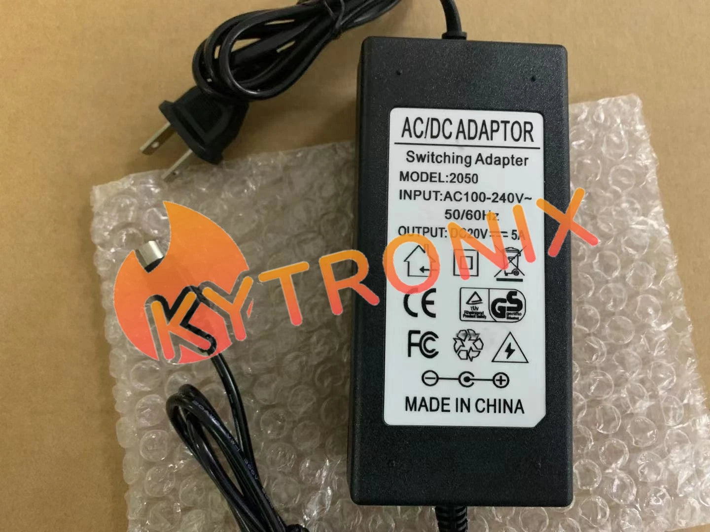 for power adapter TWADP100 20V 5A 4-pin interface power cord