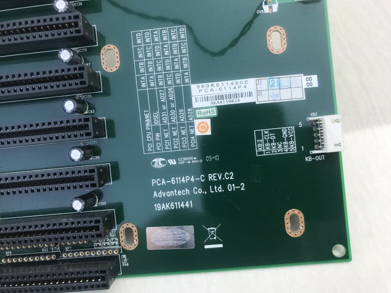 1pcs Advantech IPC-610L IPC PCA-6114P4-C REV.C2 PCA-6114P4