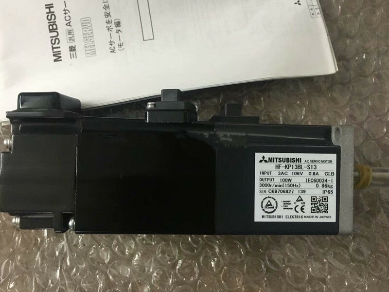 MITSUBISHI AC SERVO MOTOR HF-KP13BL-S13
