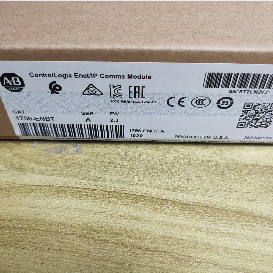 1756-ENBT Allen Bradley SERA EtherNet/IP ControlLogix Module New Sealed 2022 - KOEED
