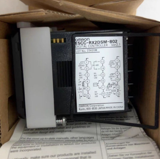 1PC Omron E5CC-RX2DSM-802 Temperature Controller 24VAC/DC Free Ship