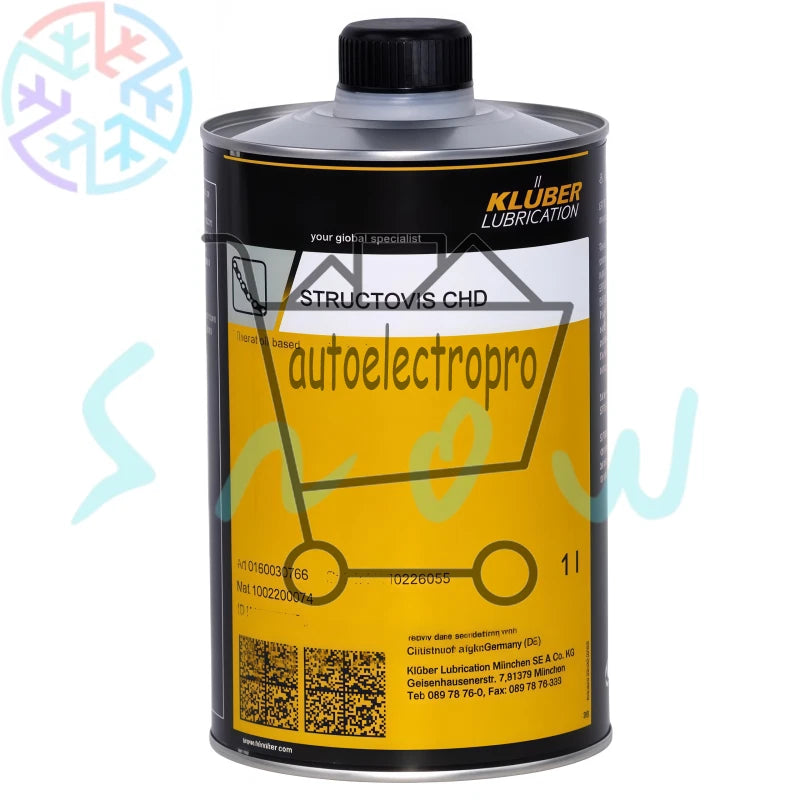 1Pcs HIGH QUALITY KLUBER Lubrication Kluberlub CHD 1L (35.3 Oz) High Quality