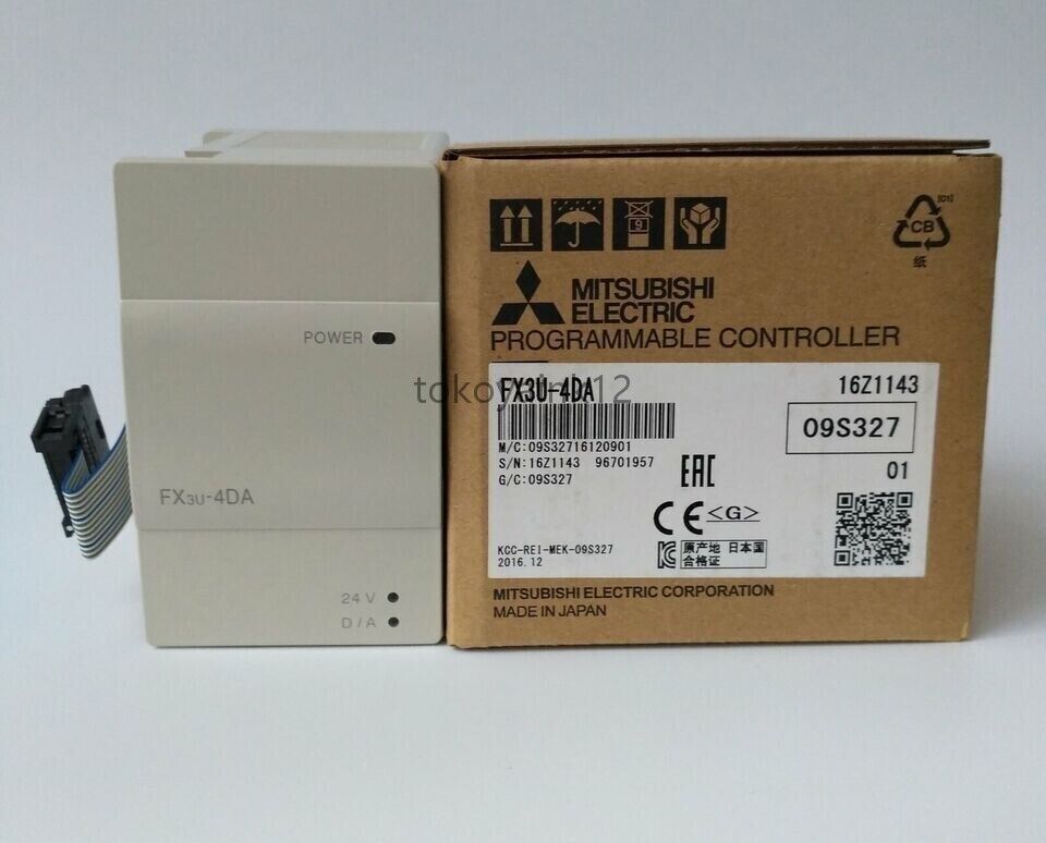 new FX3U-4DA 1PCS MITSUBISHI PLC MODULE FX3U-4DA - MITSUBISHI