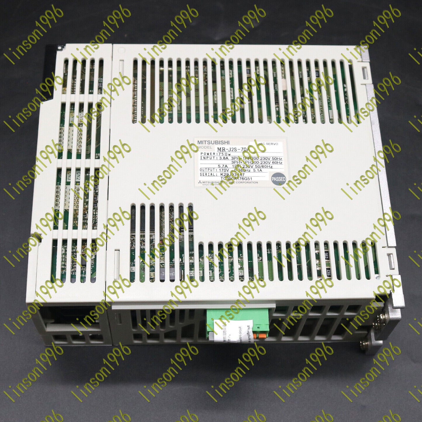 Used ONE Mitsubishi MRJ2S70A MRJ2S70A Servo Driver Tested in Good Condition - MITSUBISHI
