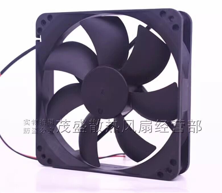 New 12cm 12025 DC12V 0.3A 2-Pin Silent Cooling Fan for Desktop or LapTOP Computers - ANKER
