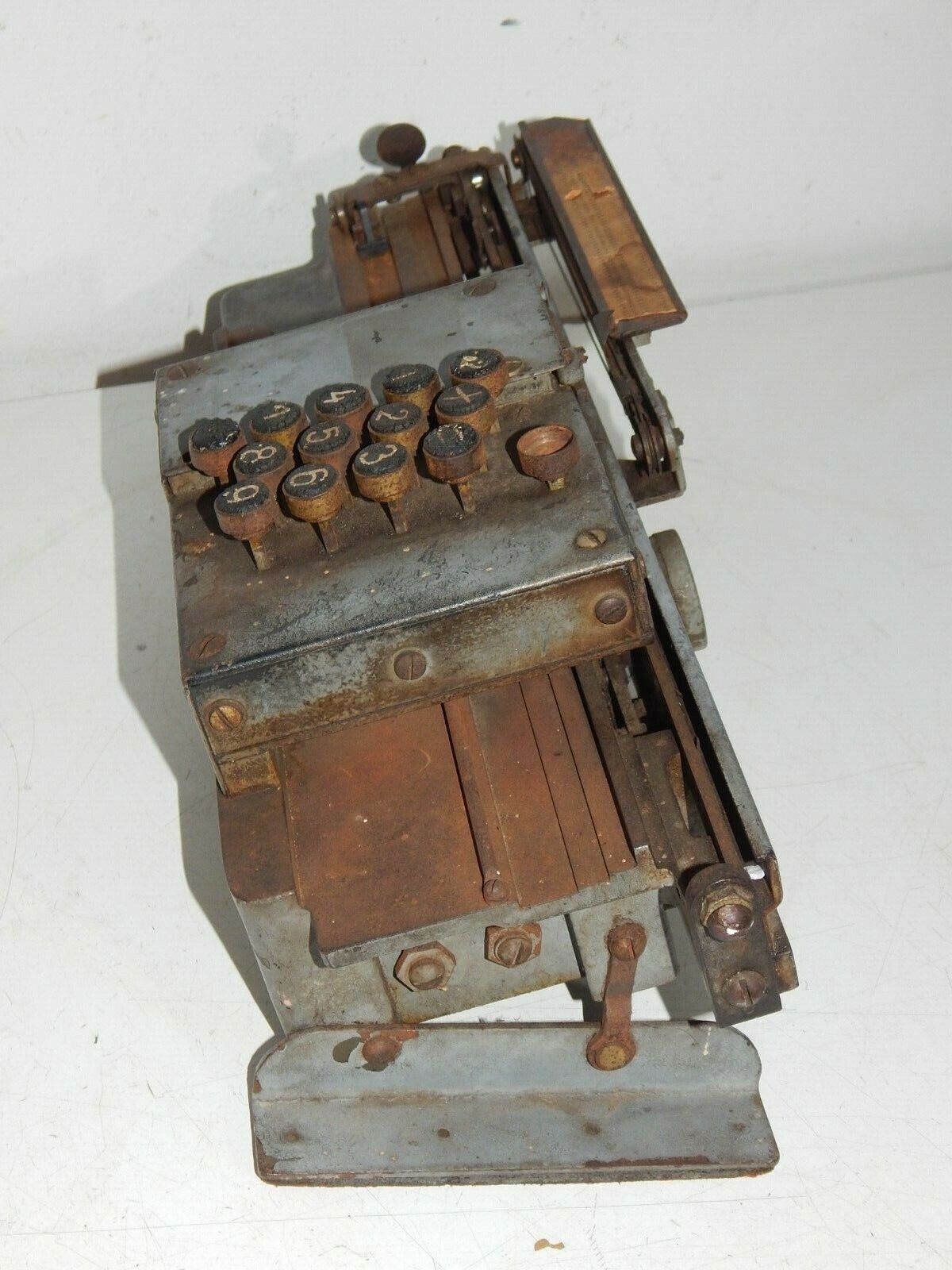 used IBM Keypunch Card Punch - 2020 model, working condition, original packaging, IBM Germany made, for data entry operator, supports multiple languages, fast processing, office or home use - IBM