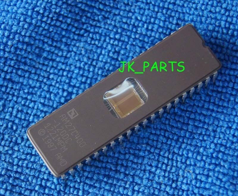 10pcs AMD 27C400 AM27C400-120DC UV EPROM DIP-40