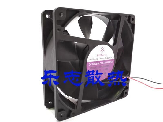 Bi-Sonic BP1203824H 12038 DC24V 0.18A 12CM 2-Wire Inverter Cooling Fan