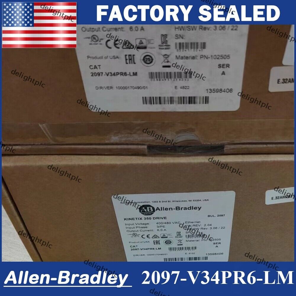 Allen-Bradley Factory Sealed Kinetex 350 Servo Driver - ALLEN-BRADLEY