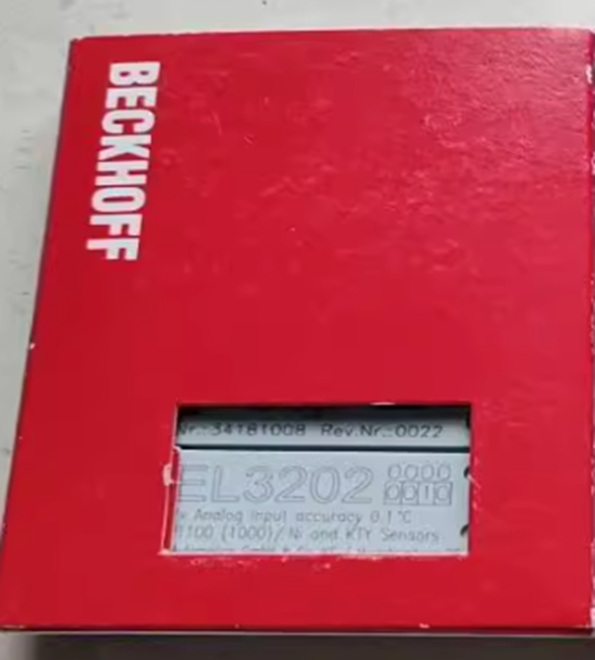 Beckhoff EL3202-0010 PLC Module - BECKHOFF