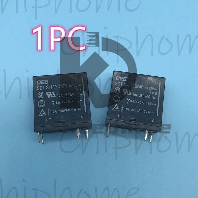 1Pcs TYCO SDT-S-112DMR 12VDC Power Relay 4Pins