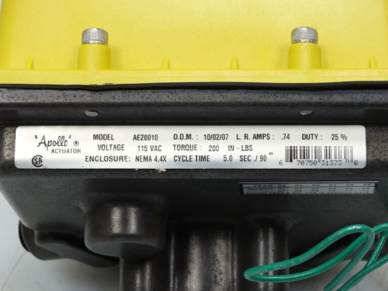 APOLLO VALVES AE20010 ACTUATOR Actuator Actuator - APOLLO VALVES