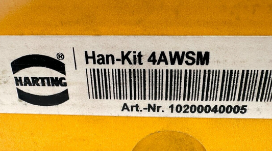 new Harting 10200040005 Han-Kit 4AWSM Connector - HARTING