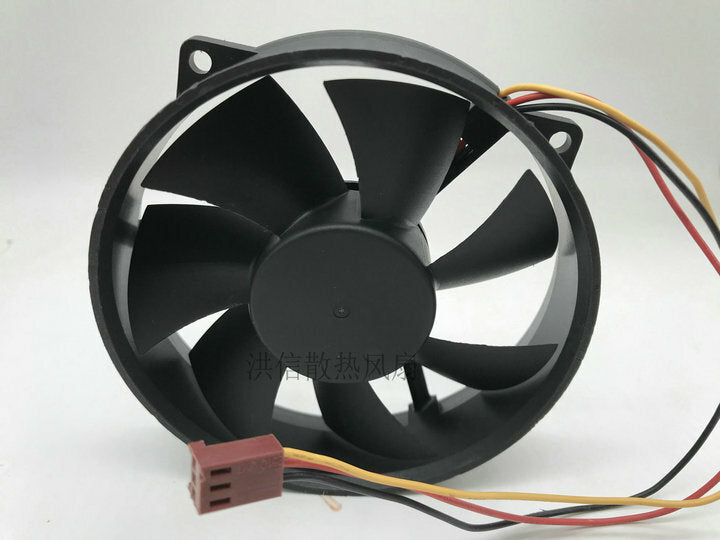 EVERFLOW F129025SM 12V 0.18A 9cm 3-wire 9025 CPU round chassis cooling fan