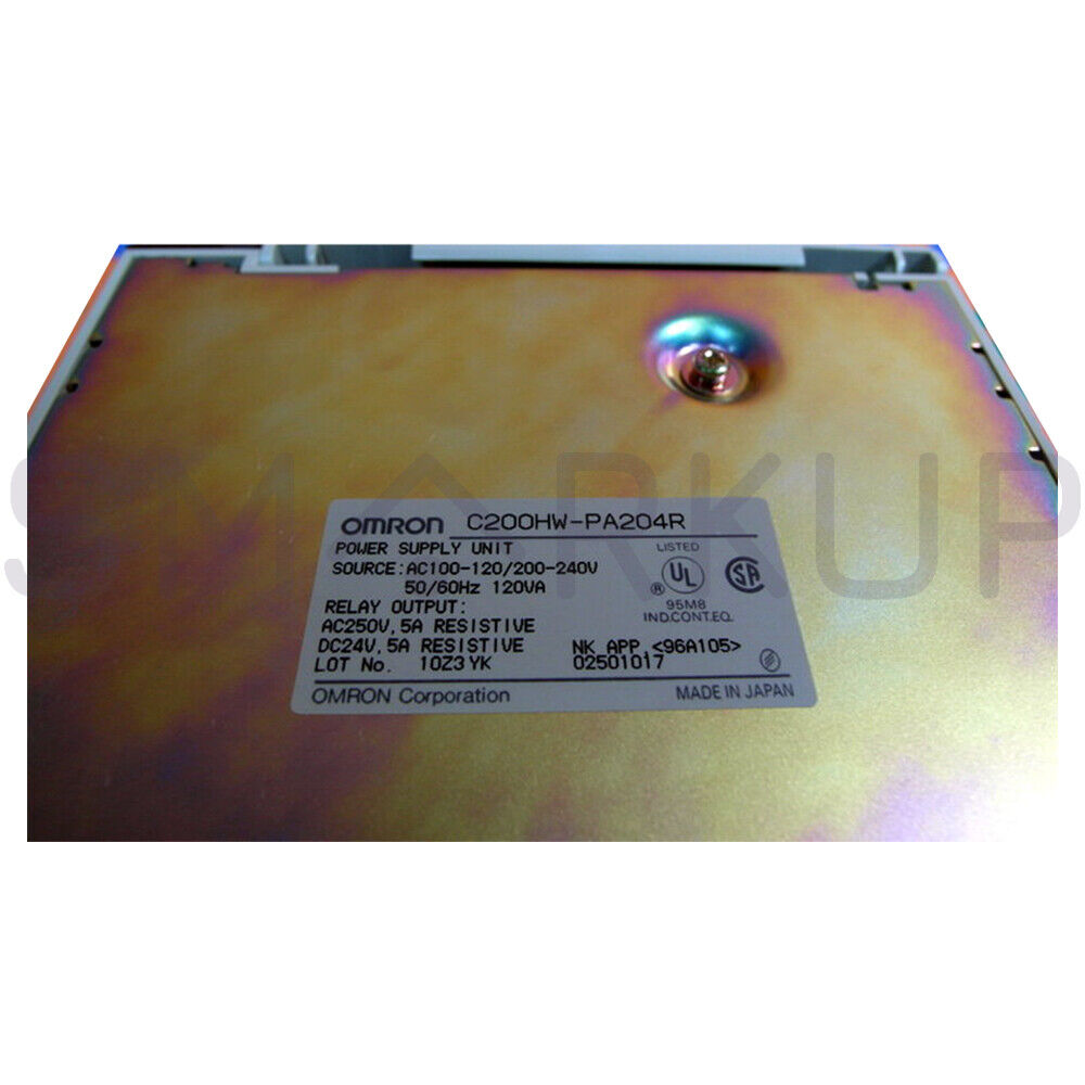 new OMRON C200HW-PA204R Power Supply Module