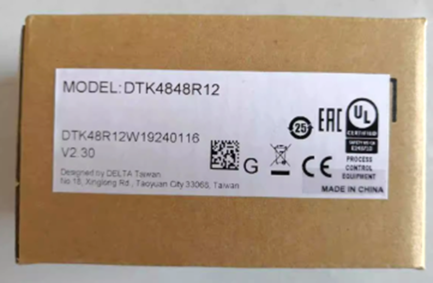 DELTA DTK4848R12 Temperature Controller – DELTA DTK4848R12 - DELTA