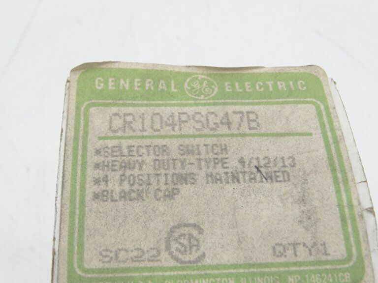GE CR104PSG47B Switch - GE