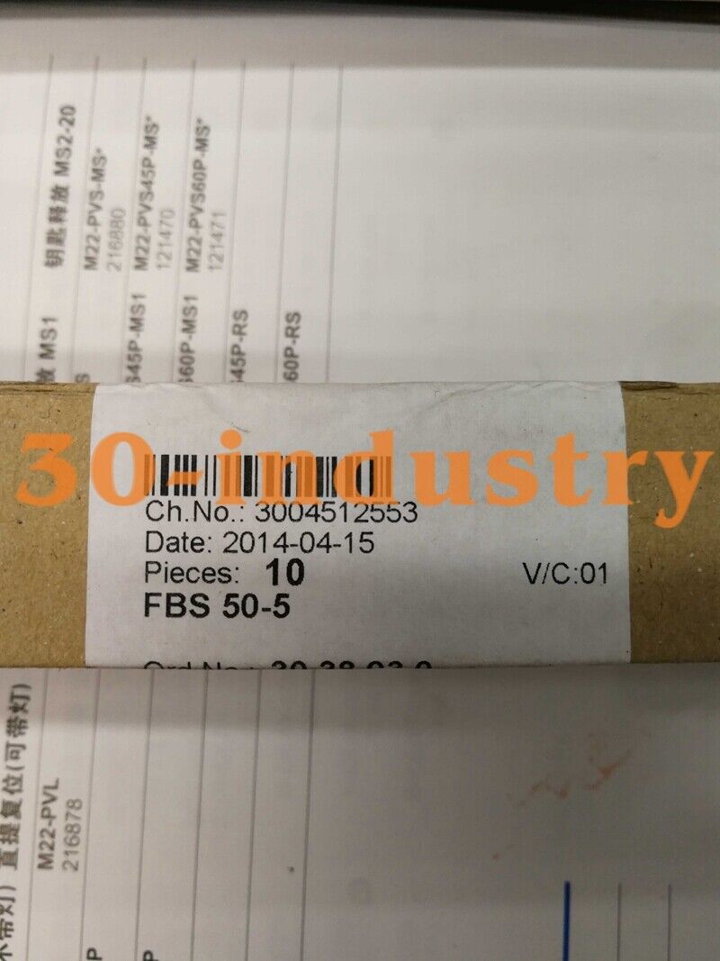 10PCS Phoenix FBS 50-5 Plug-in Bridge 3038930 - Reliable Connections - PHOENIX