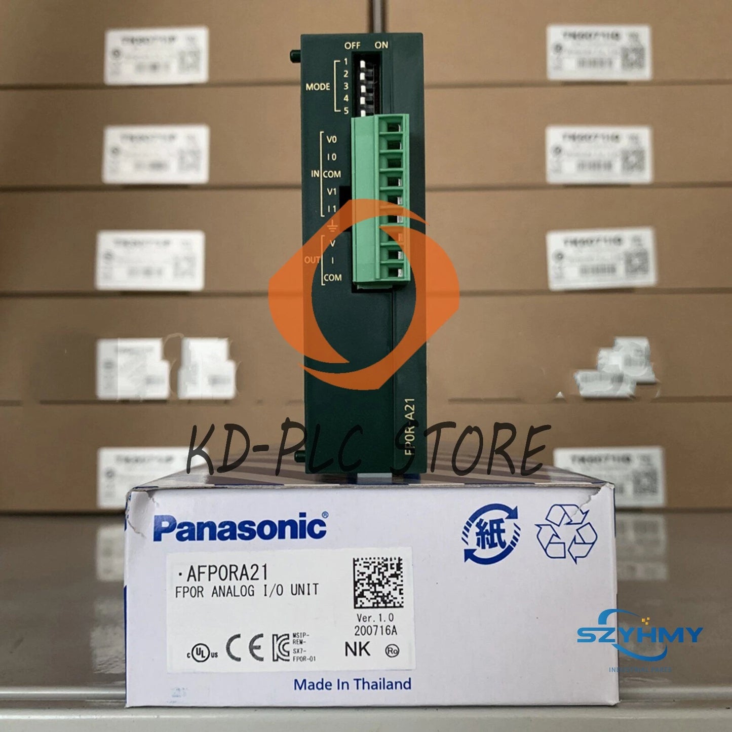 1PC Panasonic AFP0RA21 FP0R-A21 Analog Module