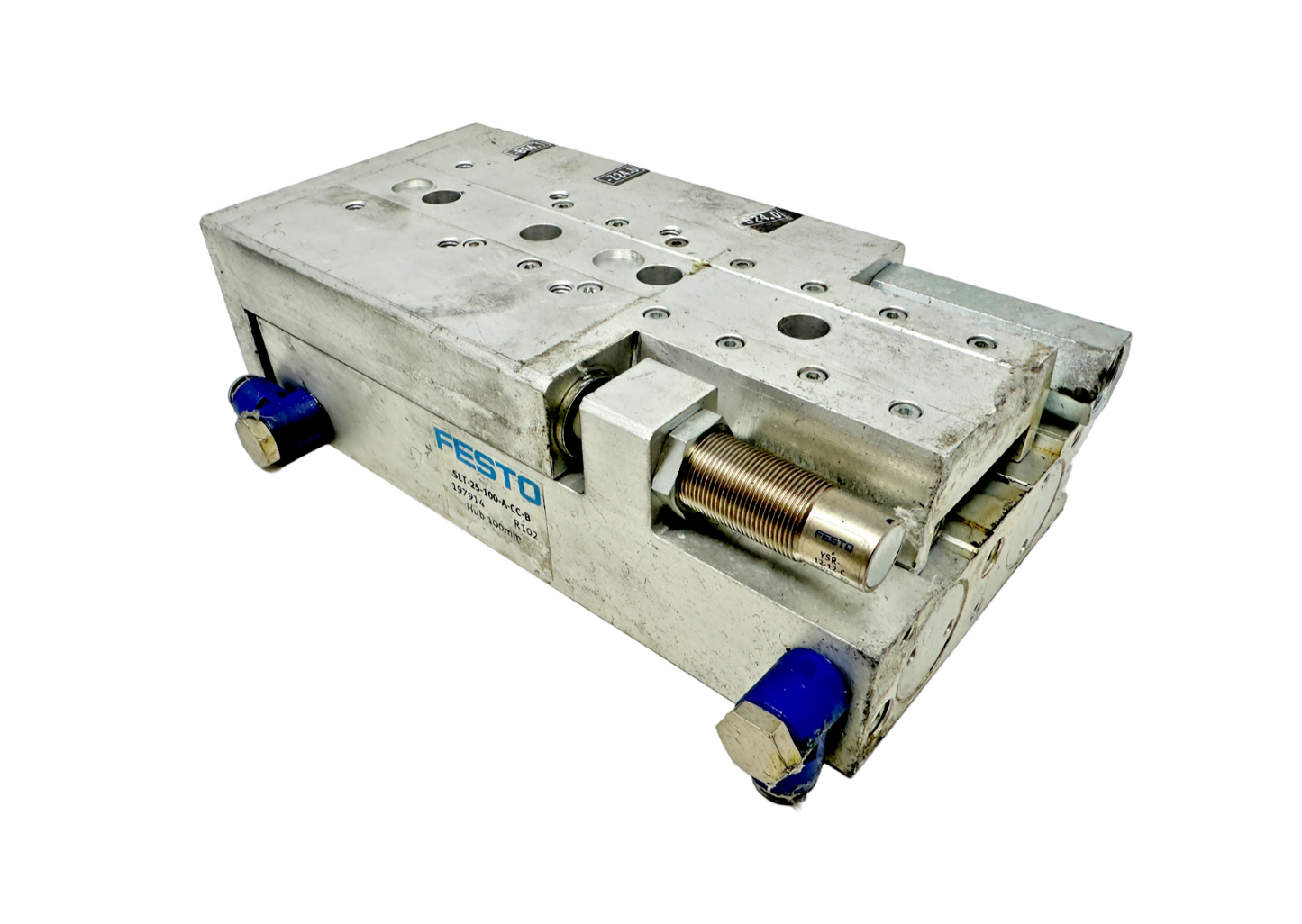 used Festo SLT-25-100-A-CC-B Mini Slide 197914 - FESTO AUTOMATION SOLUTIONS