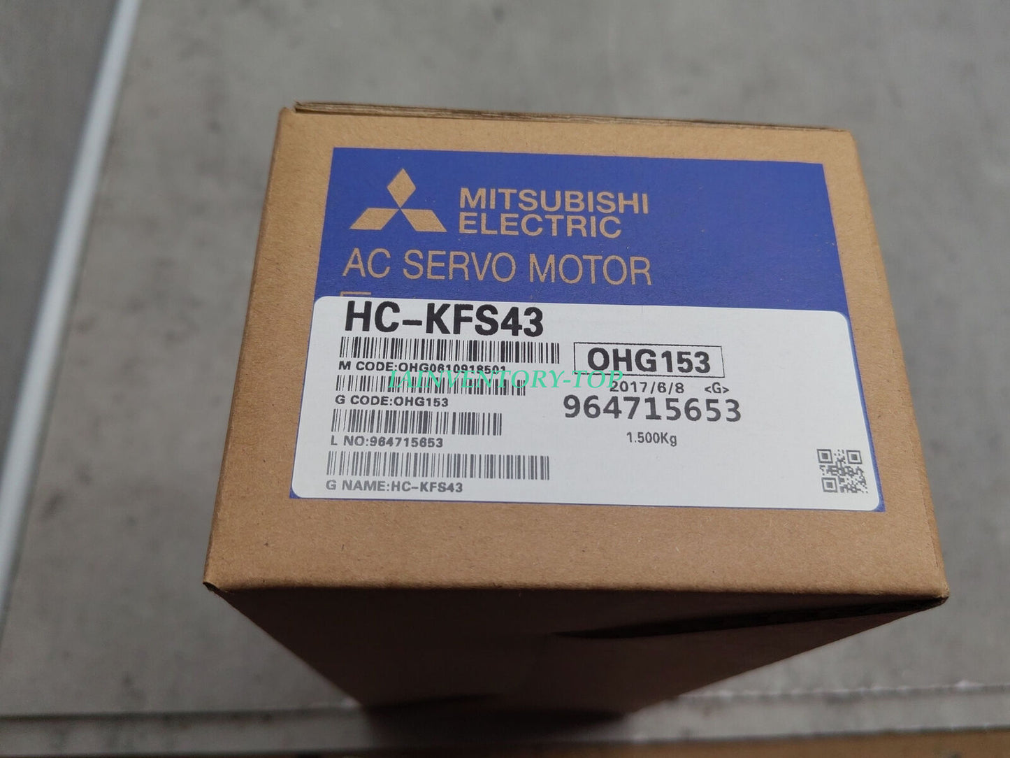 Mitsubishi Servo Motor HC-KFS43 Fast - 1PC In Box - MITSUBISHI