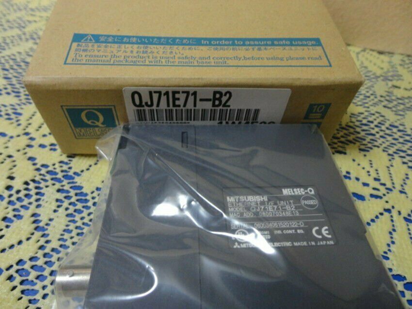 new Mitsubishi QJ71E71-B2 Communication Module IN BOX One year - MITSUBISHI