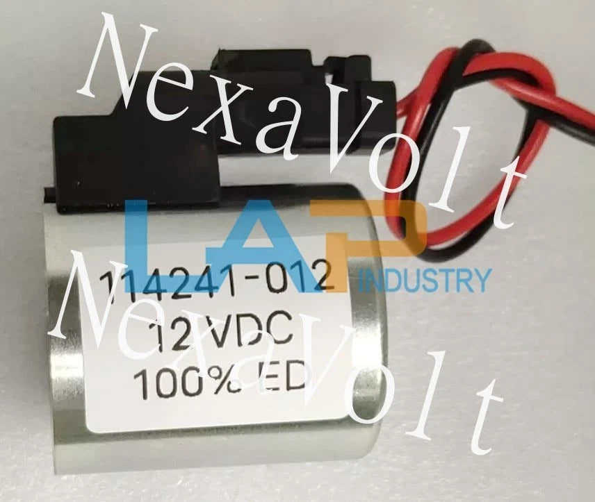 1PCS For Replace 114241-012 12VDC Solenoid Valve Coil