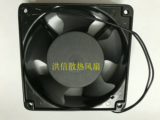 1pcs HUI TONG HTA120D110-38 110V 12cm 2-wire double ball metal fan