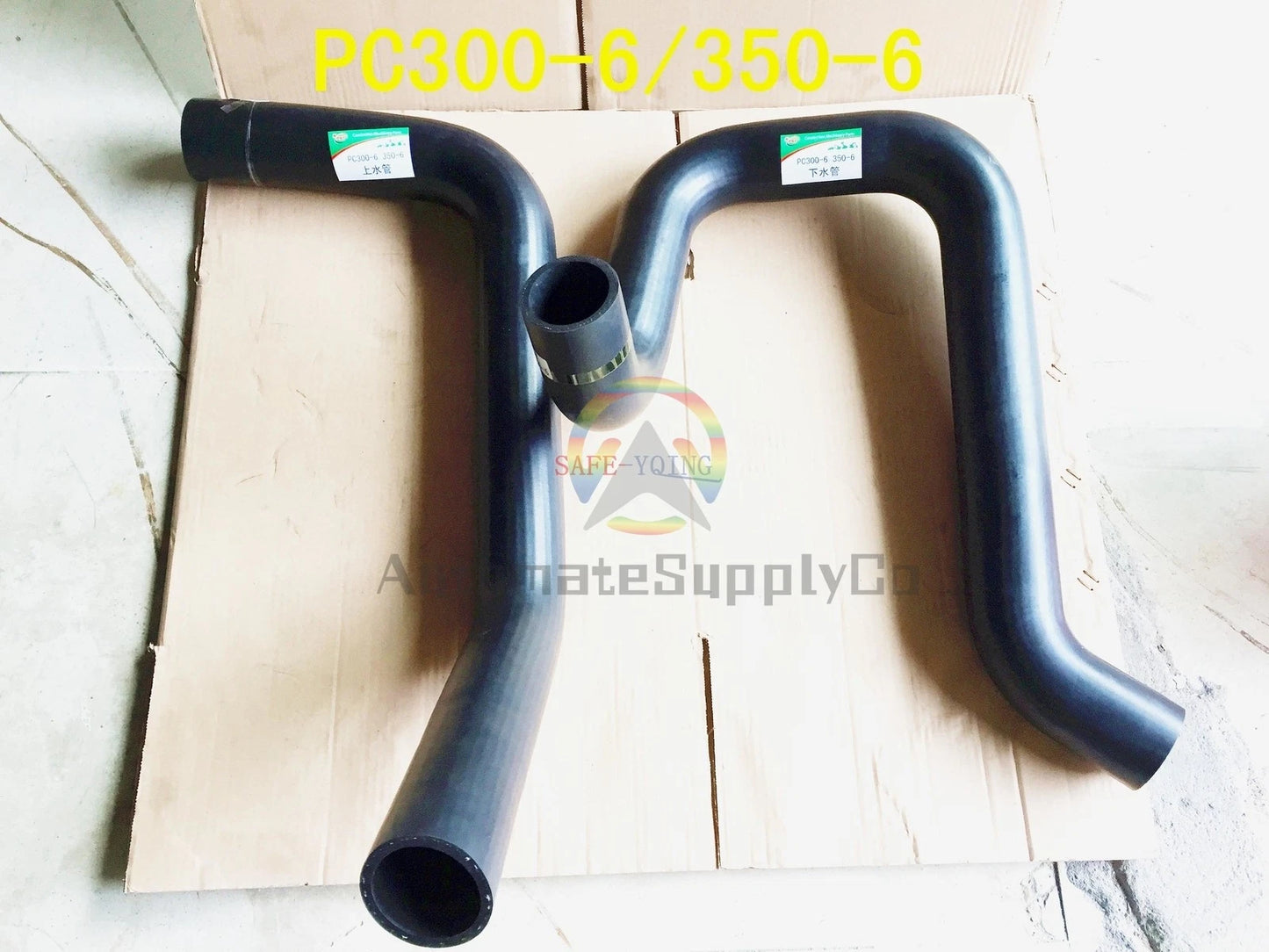 Upper&Lower Radiator Hose For Komatsu Excavator PC300-6/PC350-6/PC360-6