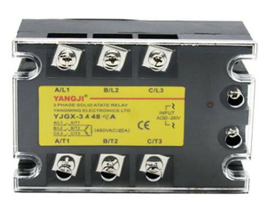 new Three-phase SSR AC control AC AC-AC solid state relay YJGX-3A48150A 480VAC 150A - YJGX